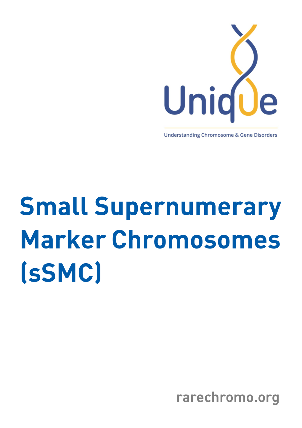 Small Supernumerary Markerchromosomes (Ssmc)