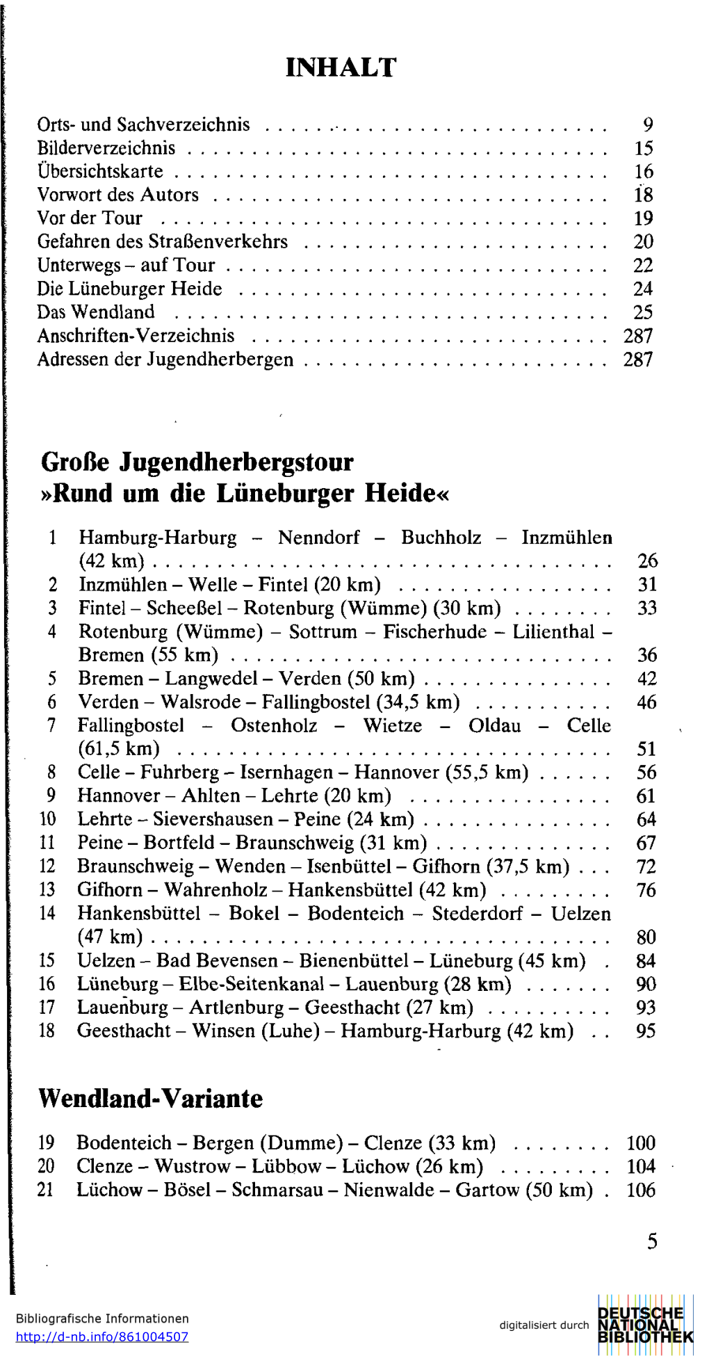 Rund Um Die Lüneburger Heide« Wendland-Variante