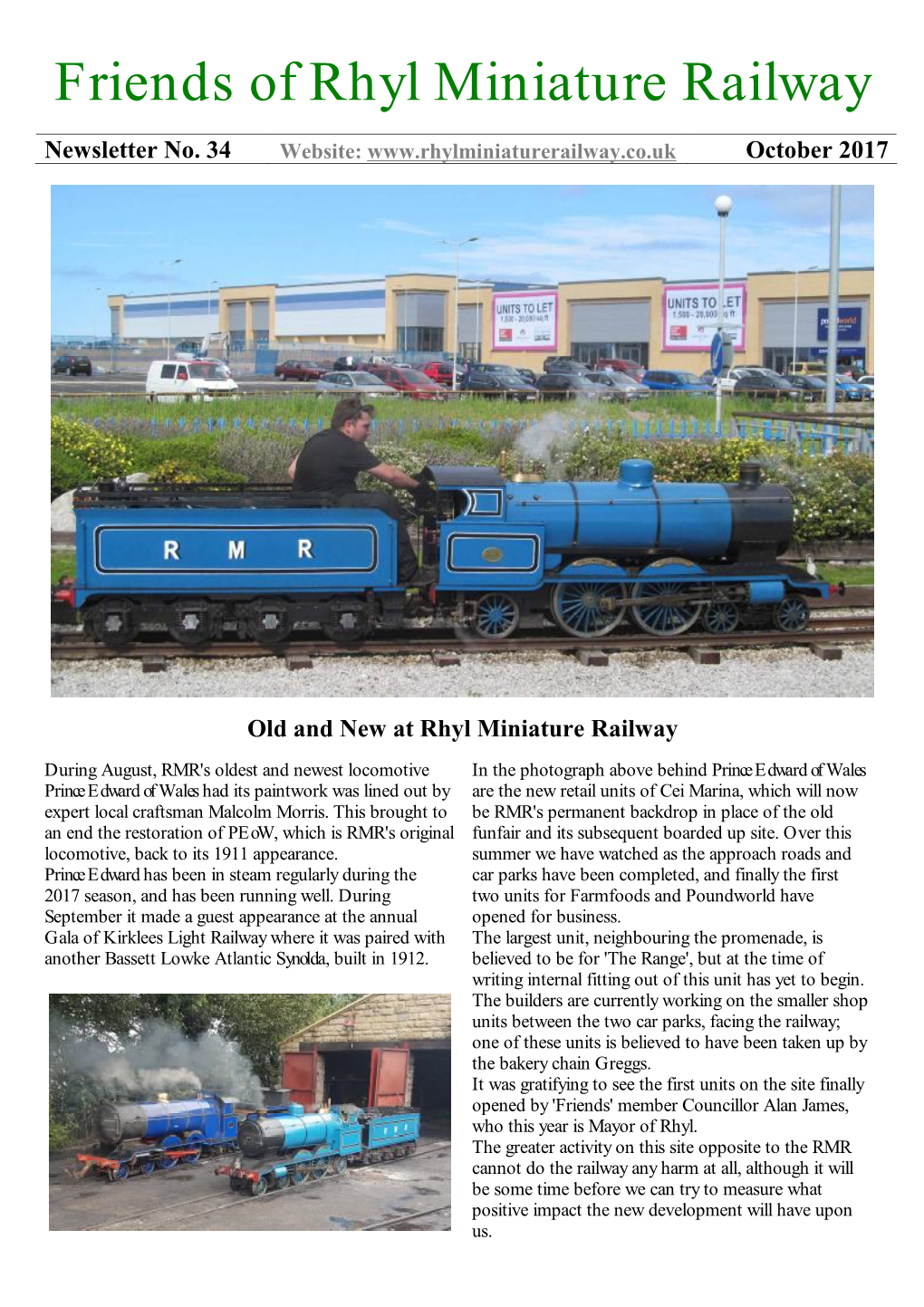 Friends of Rhyl Miniature Railway