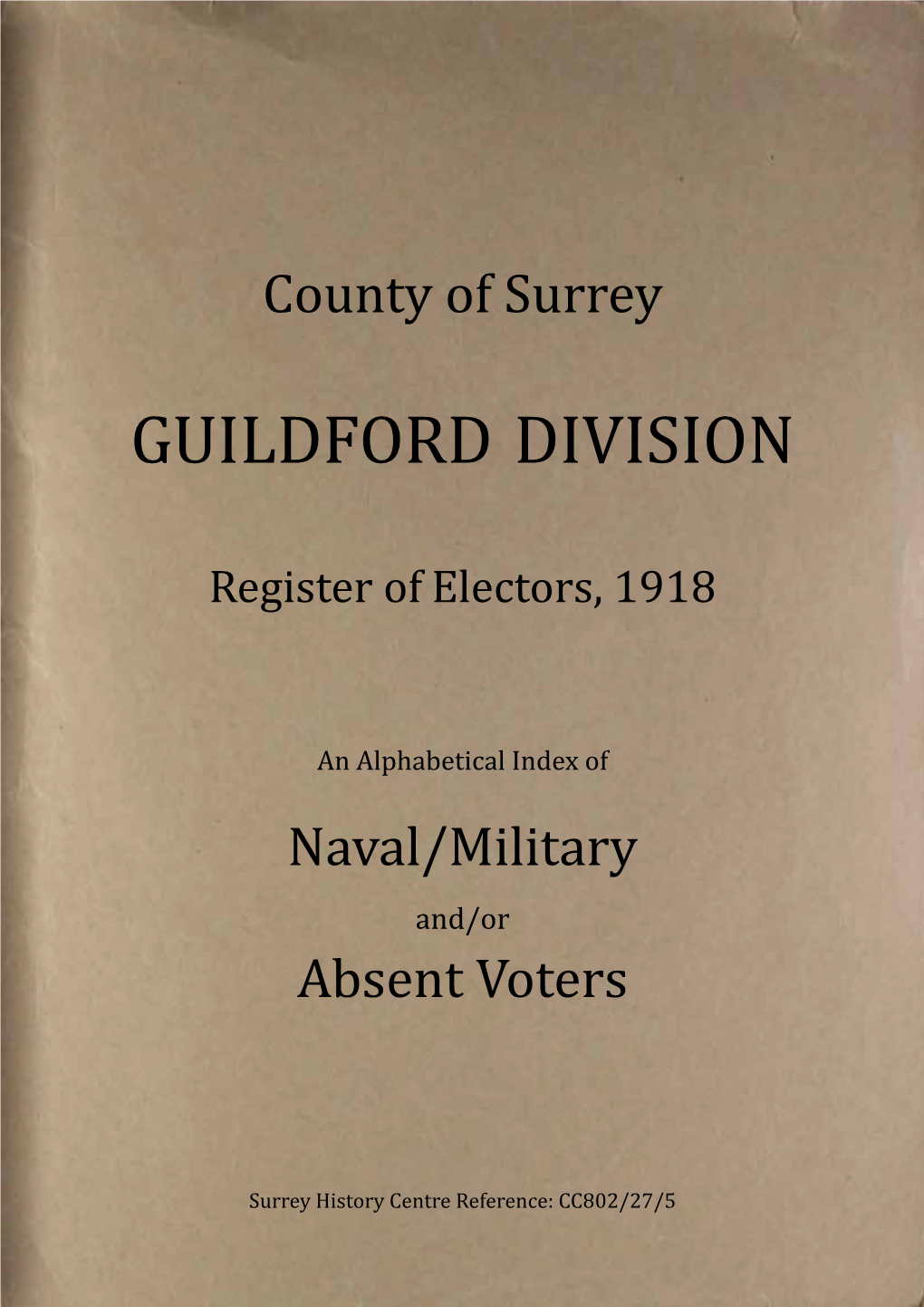 Guildford Division