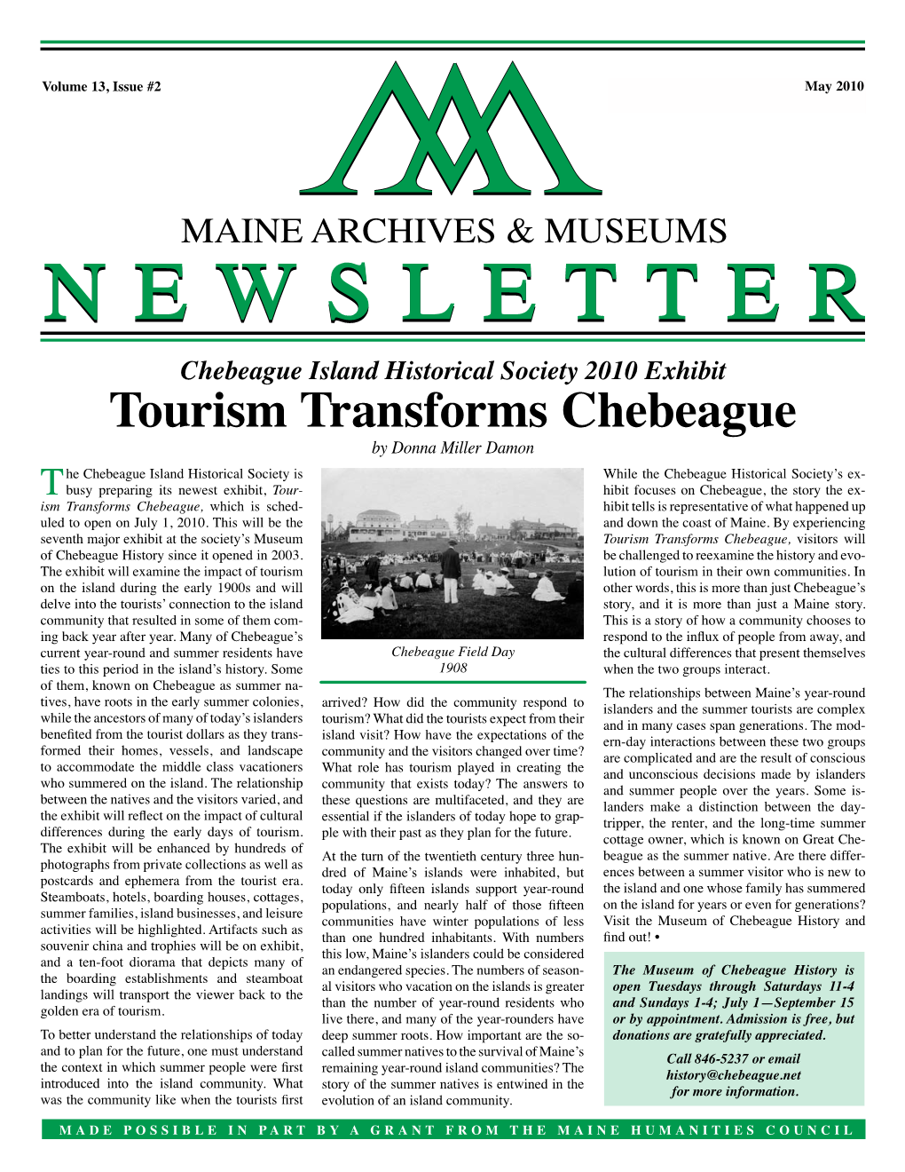 Tourism Transforms Chebeague
