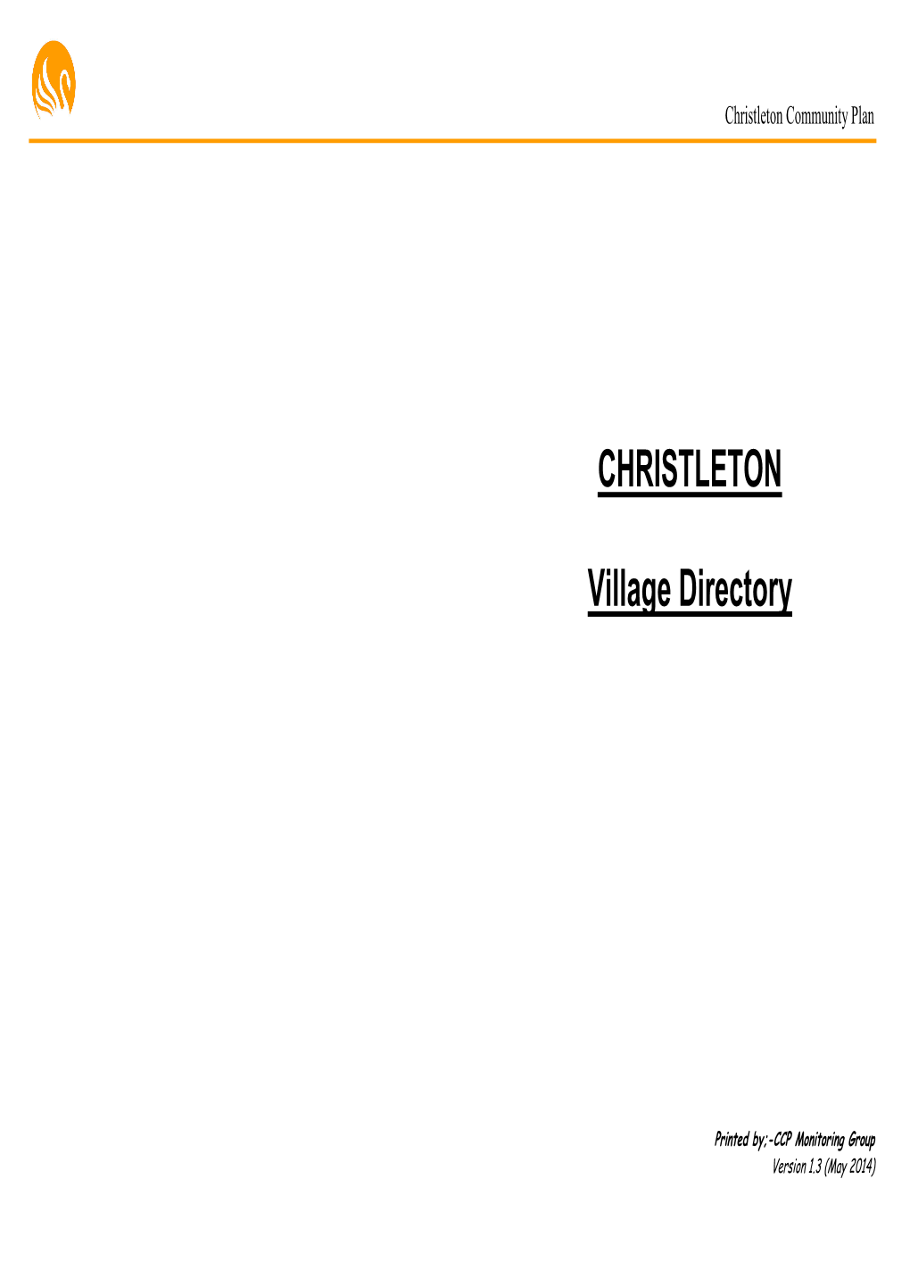 CHRISTLETON Village Directory