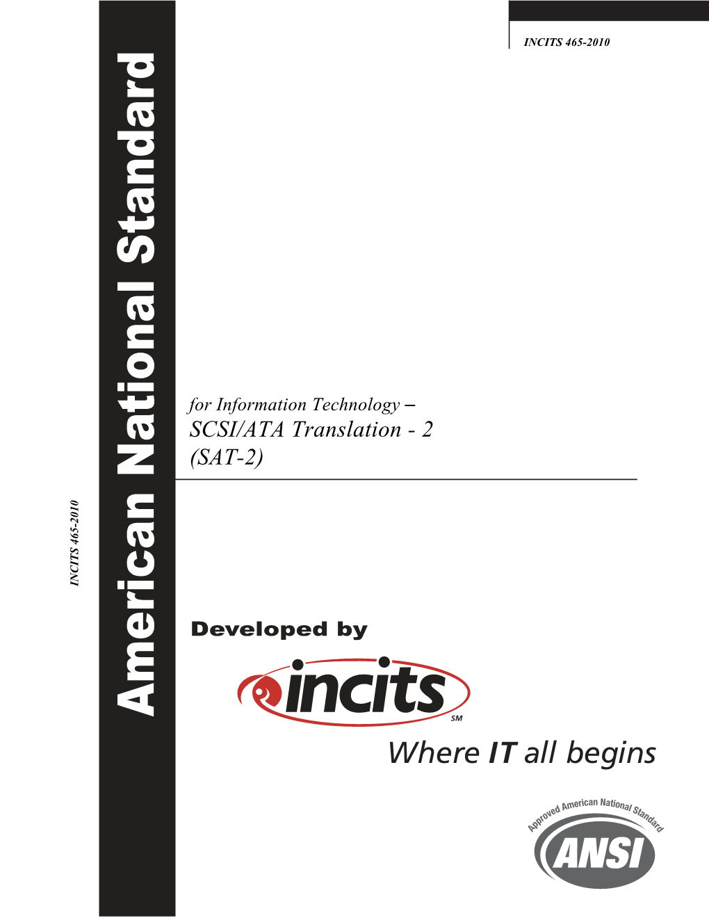 SCSI / ATA Translation Standard