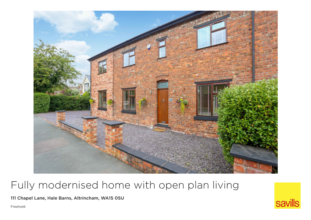 Fully Modernised Home with Open Plan Living