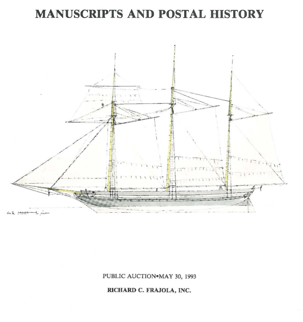 Manuscripts and Postal History