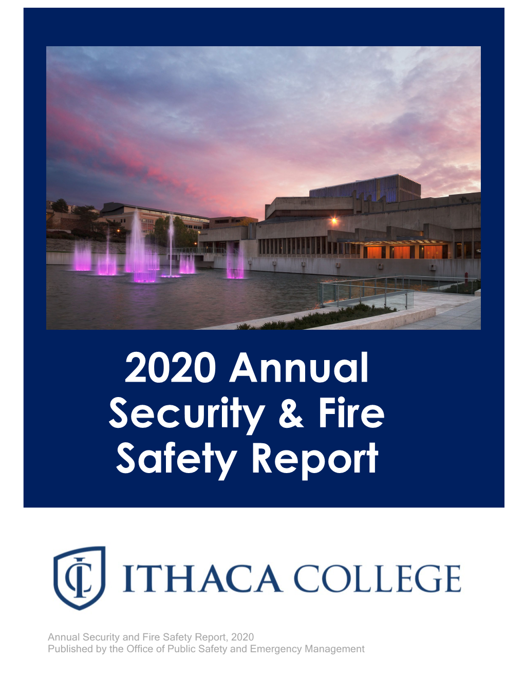 2020 Annual Security & Fire Safety Report