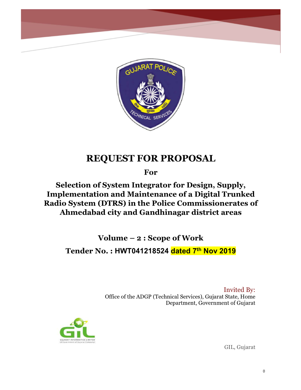 Request for Proposal