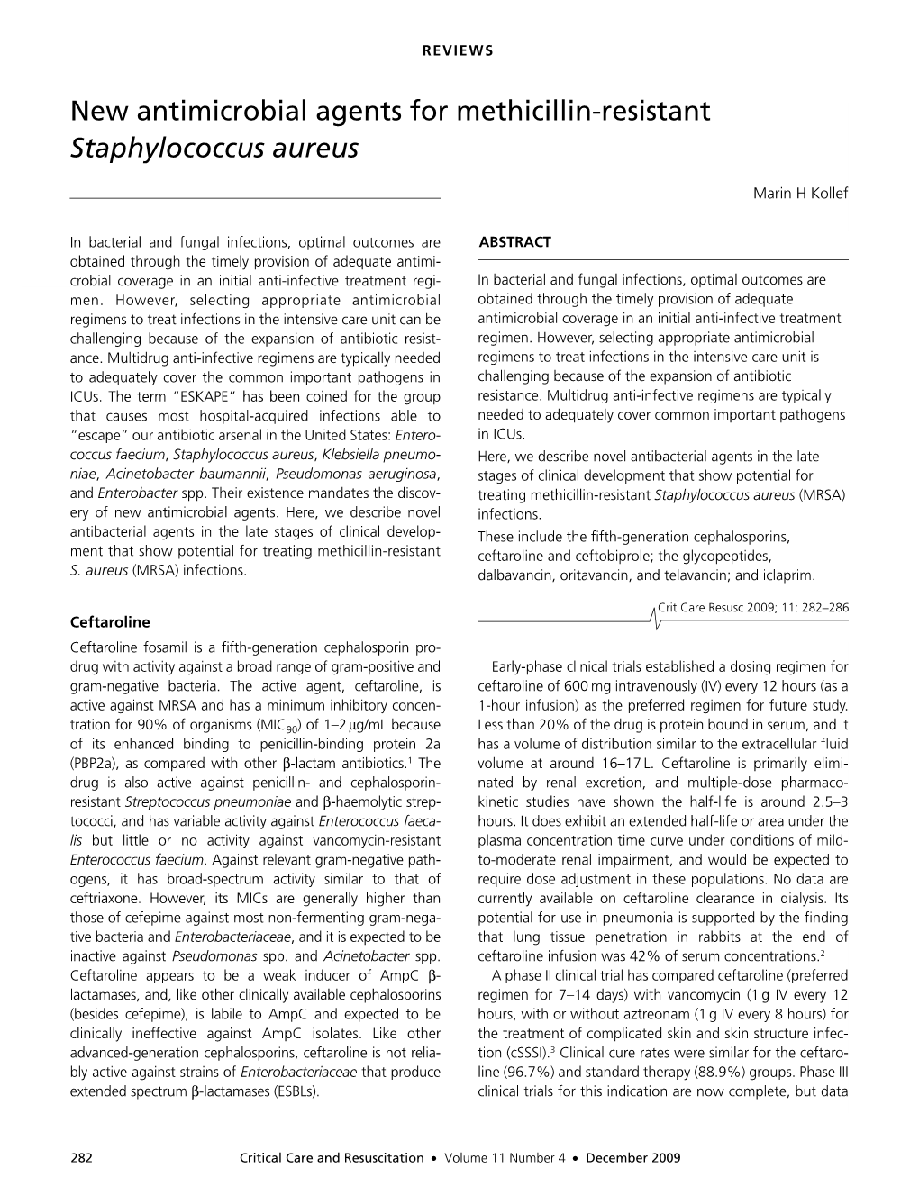 Staphylococcus Aureus