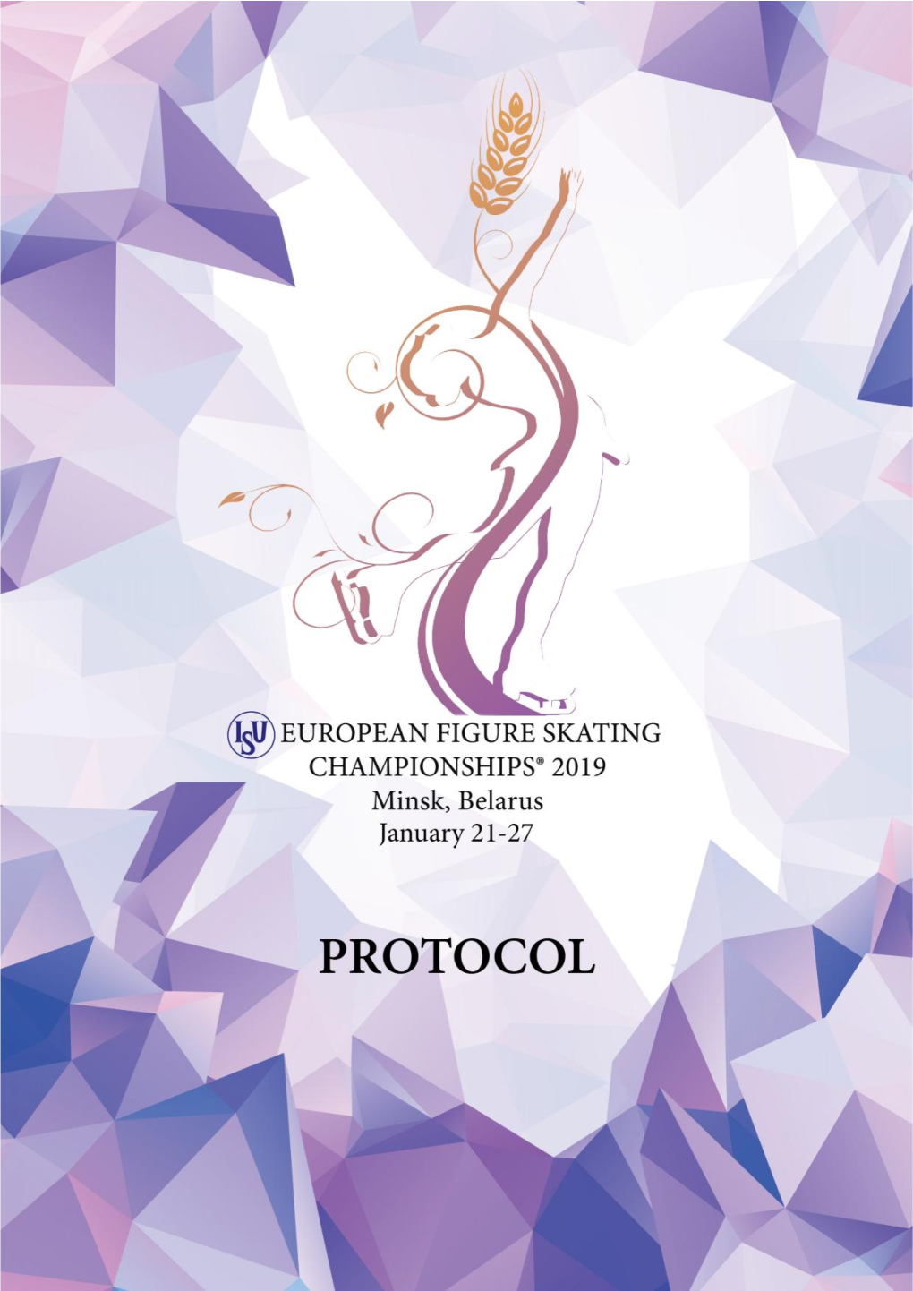 Powered by TCPDF ( European Figure Skating Championships ® 2019 January 21 – 27, 2019, Minsk / Belarus