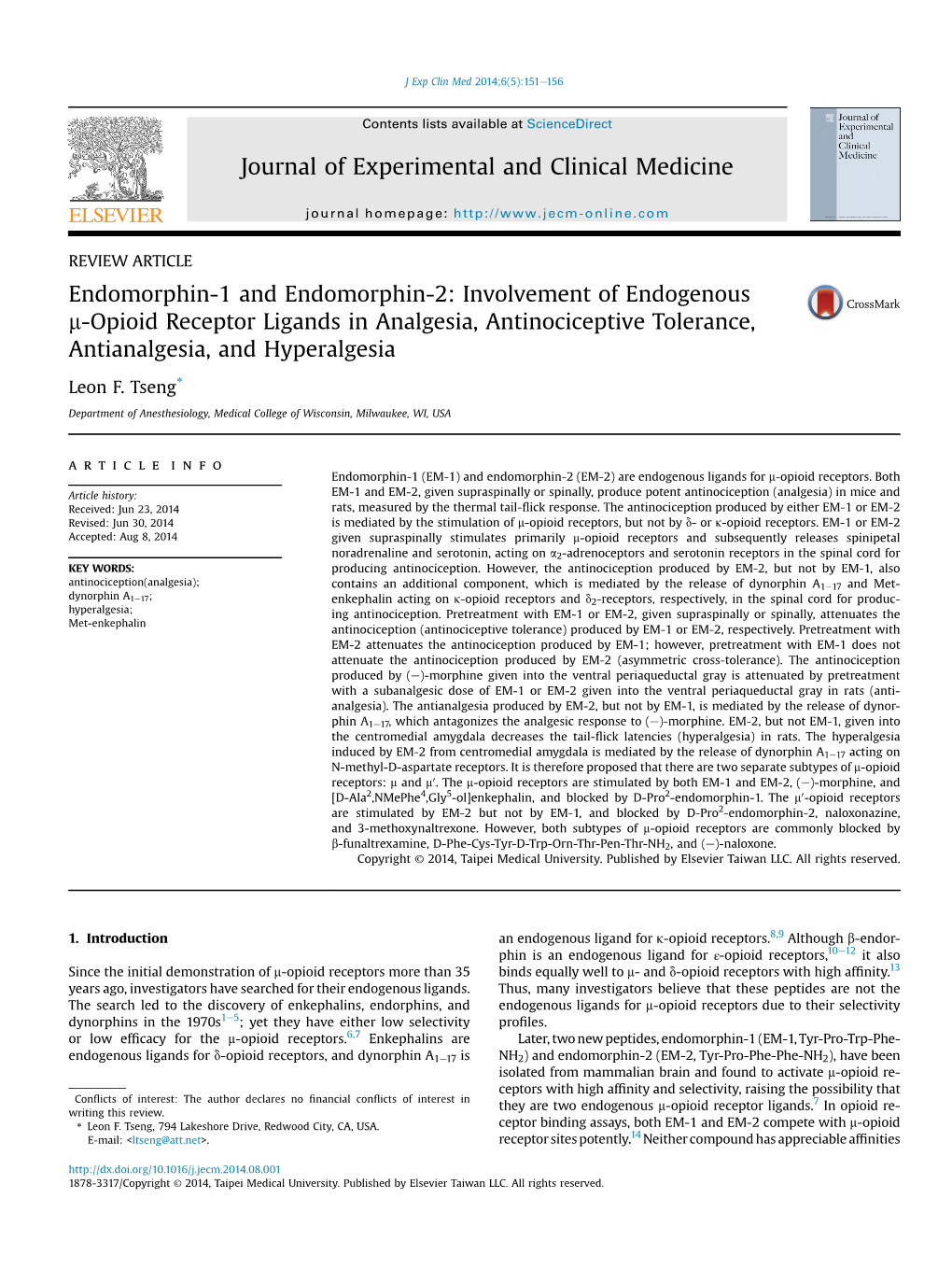 Opioid Receptor Ligands in Analgesia, Antinociceptive Tolerance, Antianalgesia, and Hyperalgesia