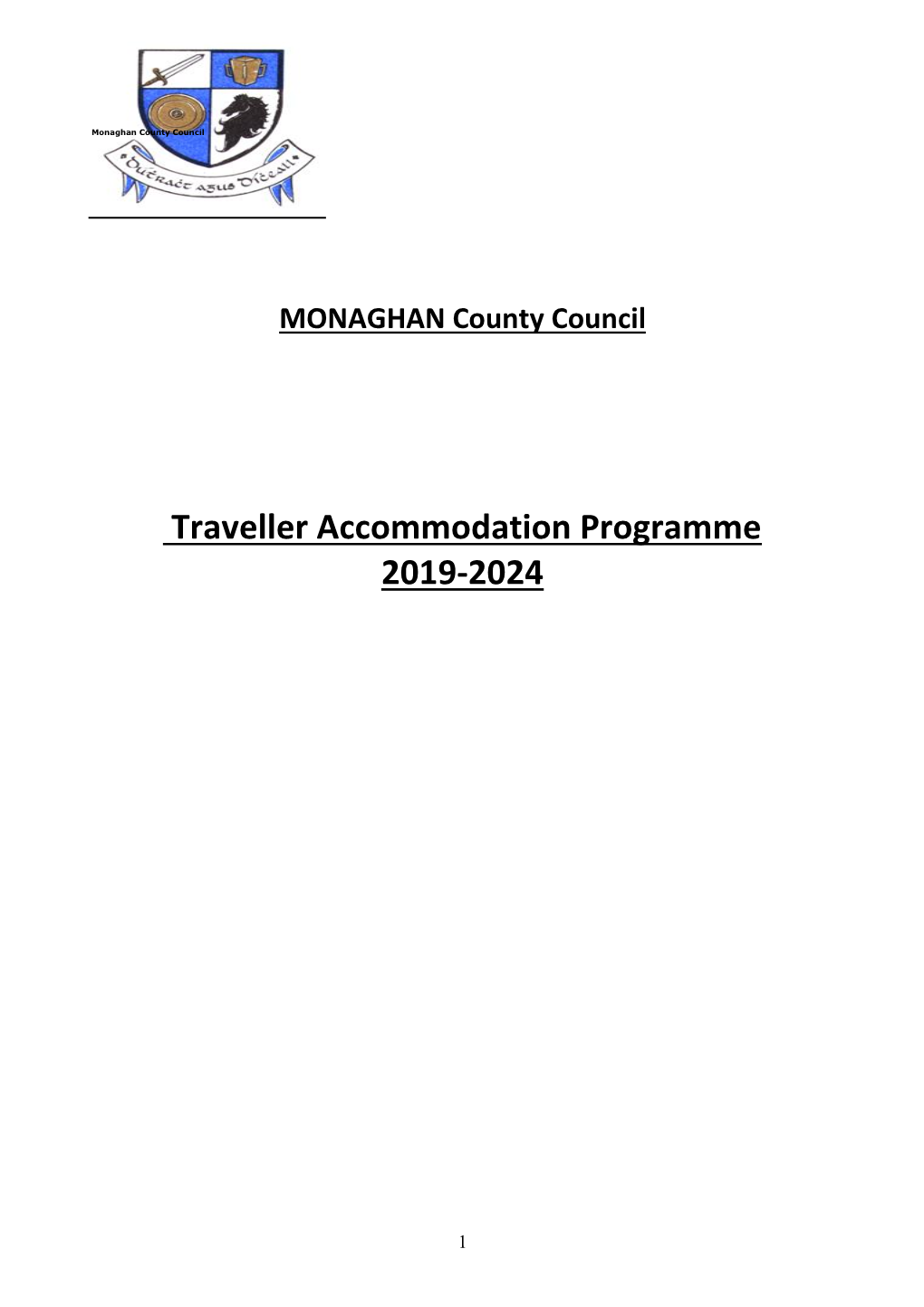 Traveller Accommodation Programme 2019-2024