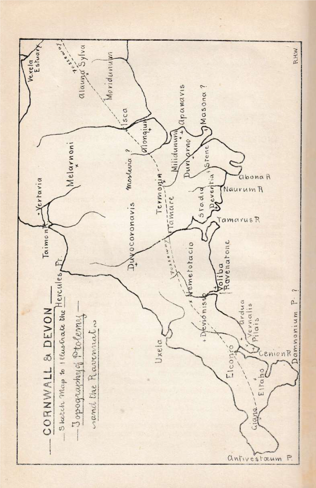 Notes on the Ancient Recorded Topography of Devon