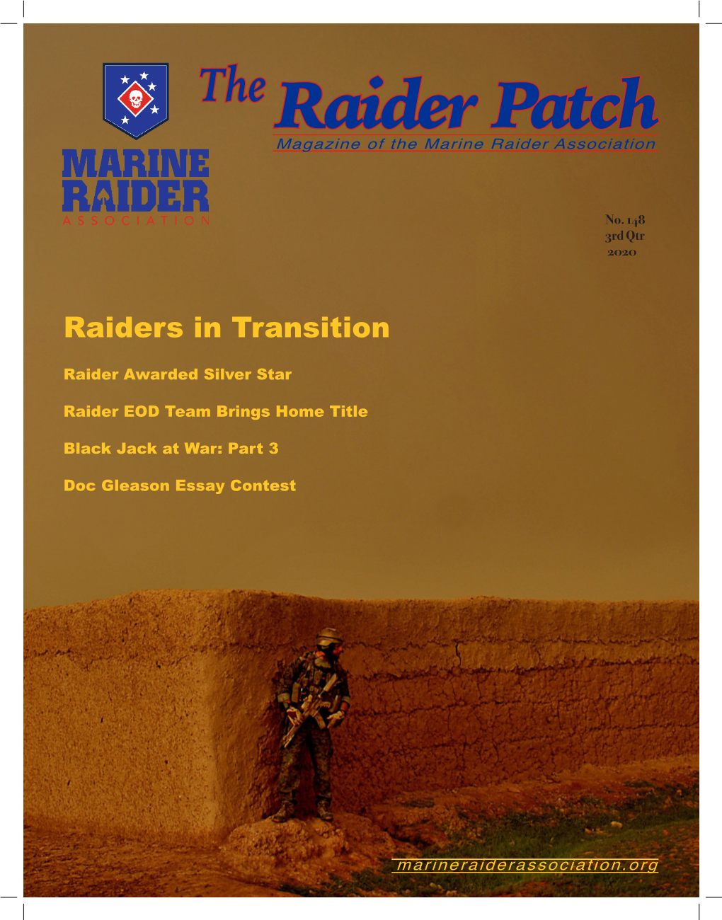 Raider Patch Magazine of the Marine Raider Association