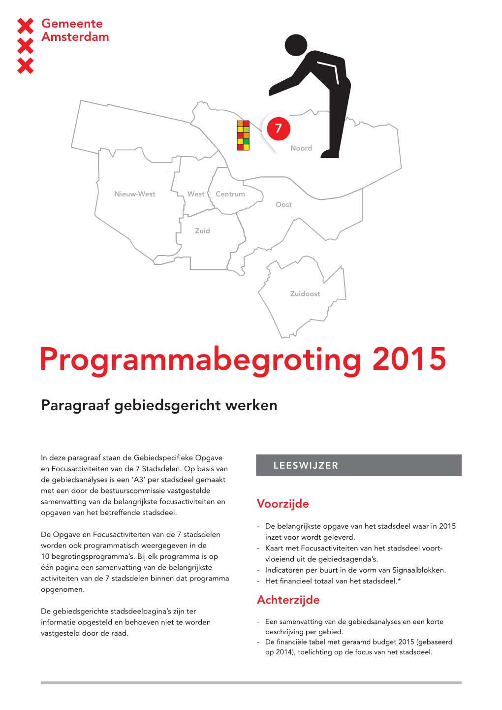 Programmabegroting 2015