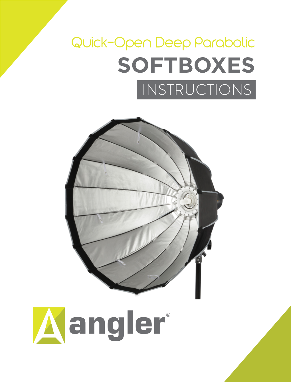 Angler Quick Open Softbox Manual