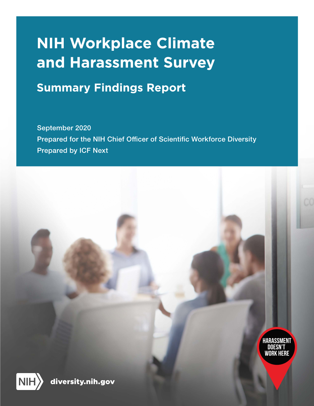 2019 NIH Workplace Climate and Harassment Survey