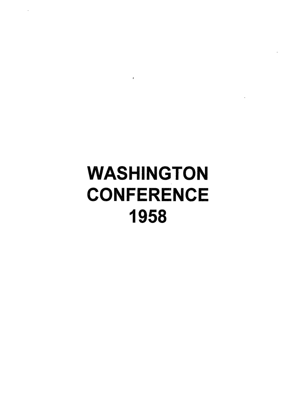 Of the Washington Annual Conference of the Methqdist Church