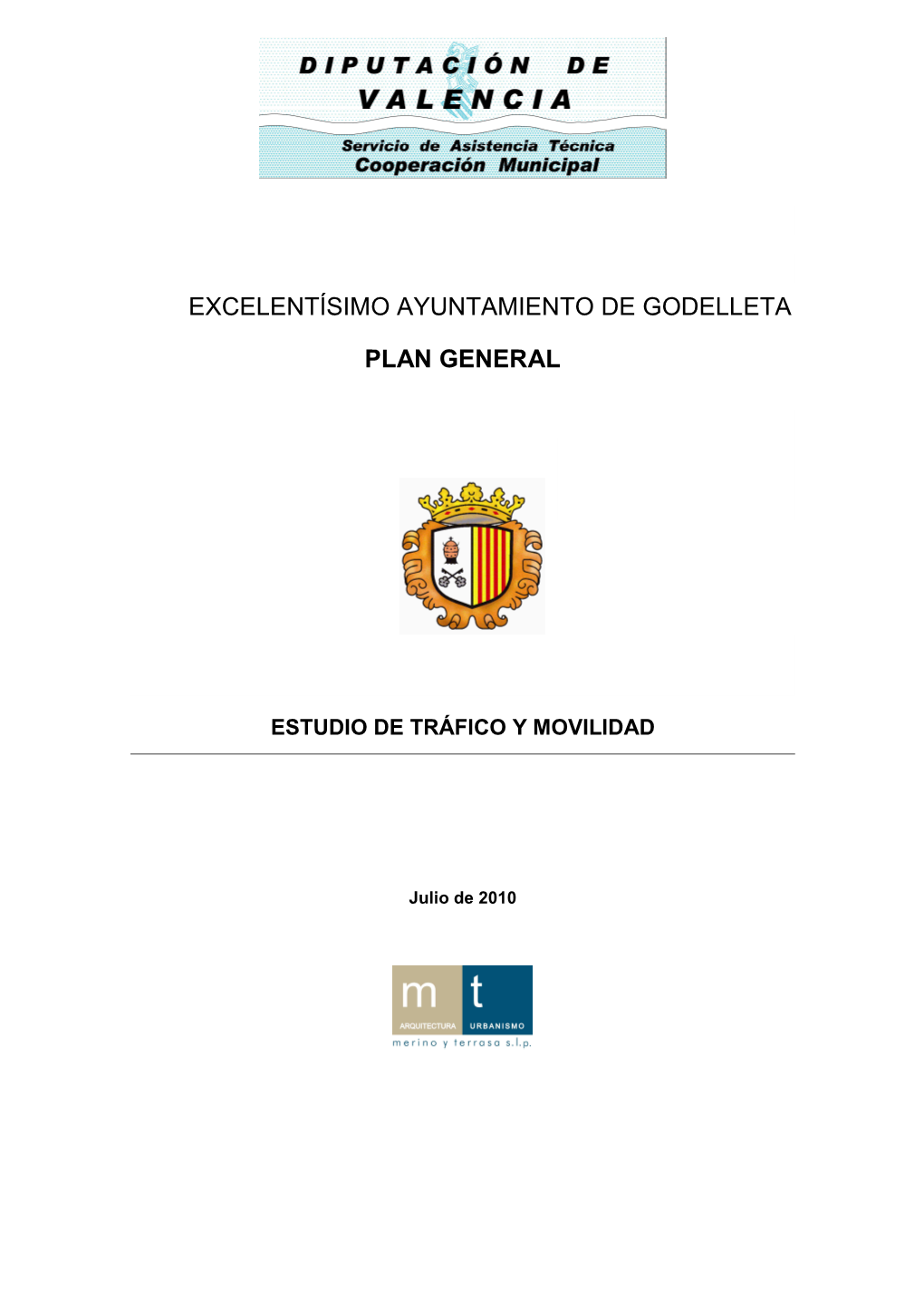 Excelentísimo Ayuntamiento De Godelleta Plan General