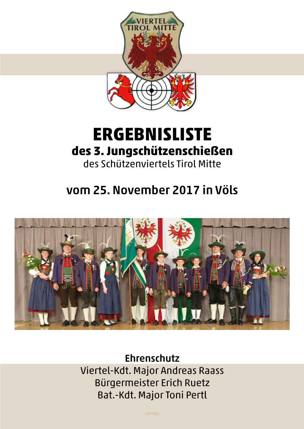 ERGEBNISLISTE Des 3