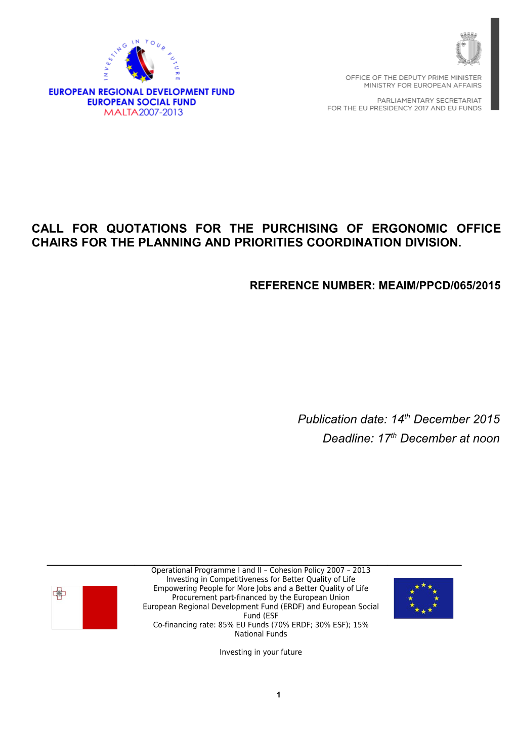 Annex II - Terms of Reference