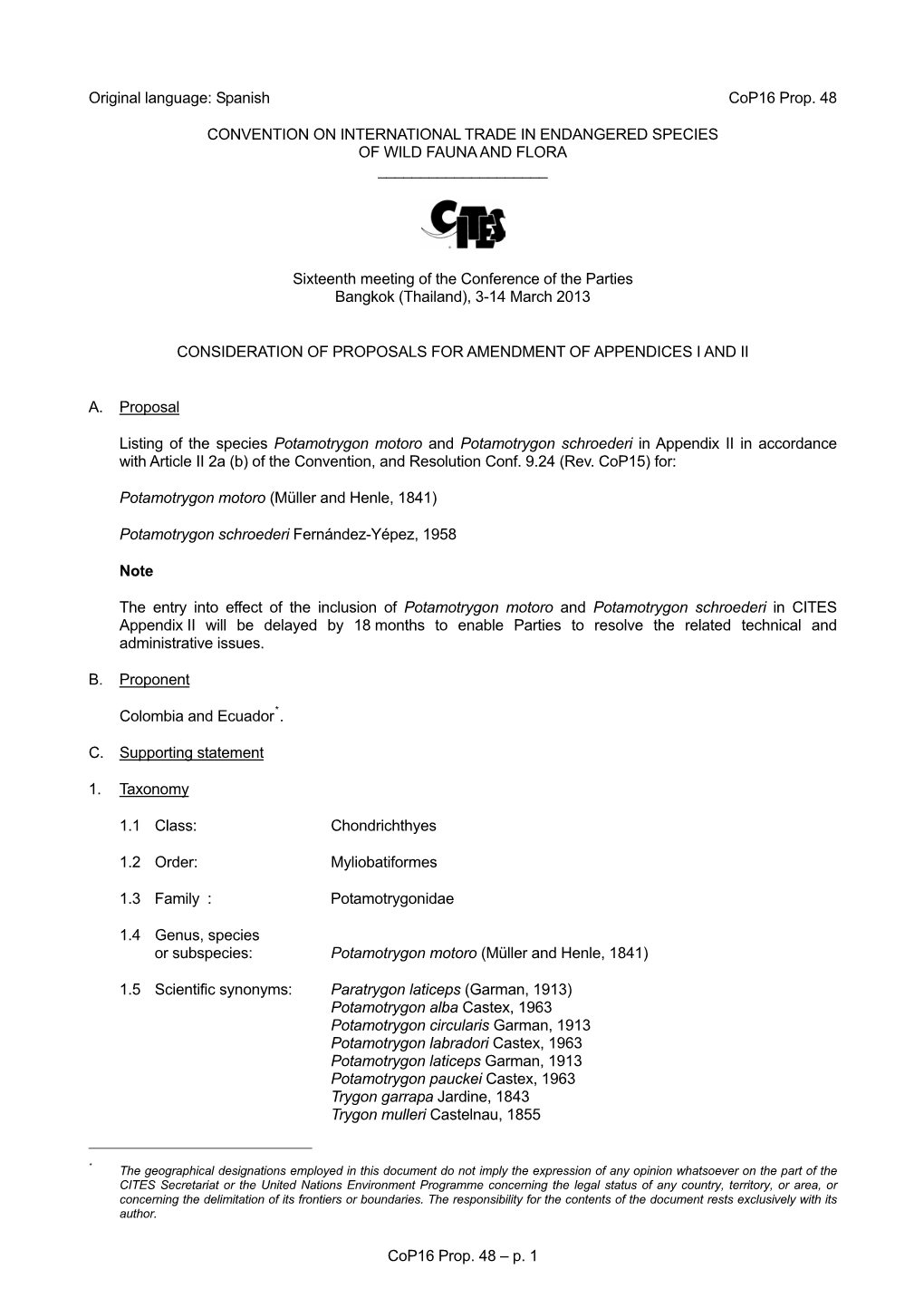 Cop16 Prop. 48