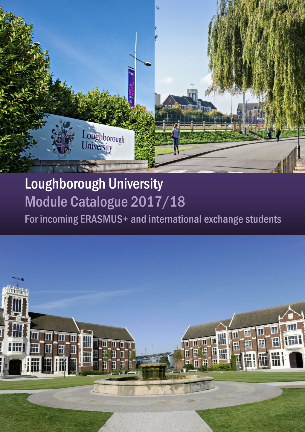 Loughborough University Module Catalogue 2017/18