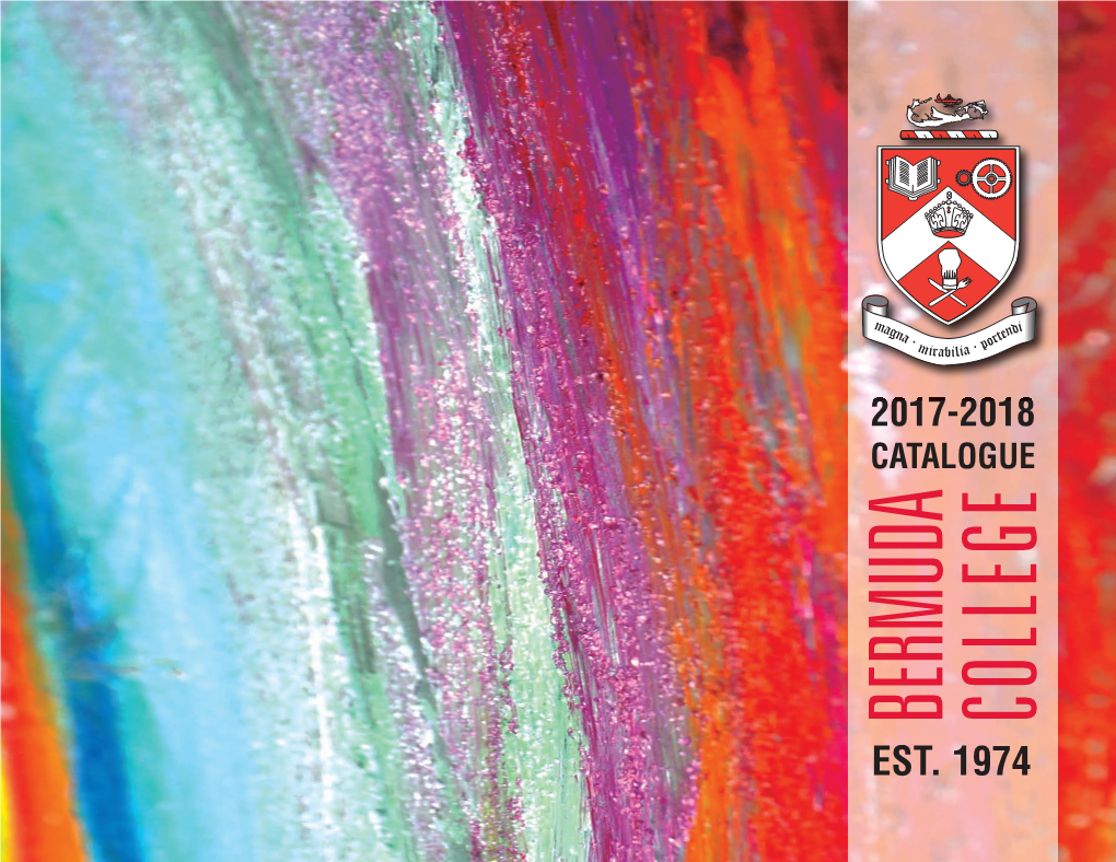 2017/2018 Bermuda College Catalogue