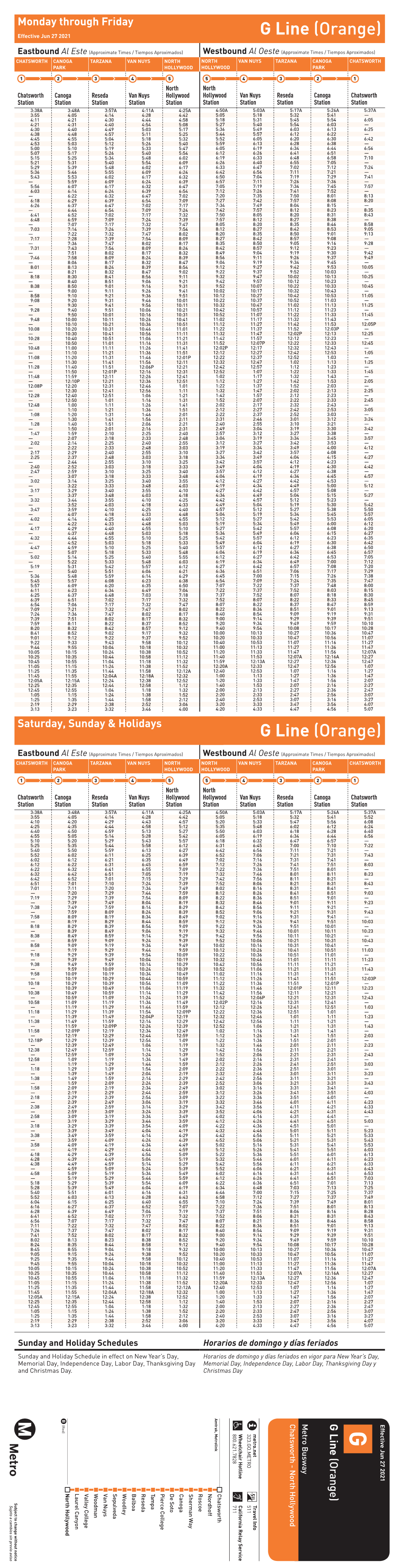 (Orange) G Line