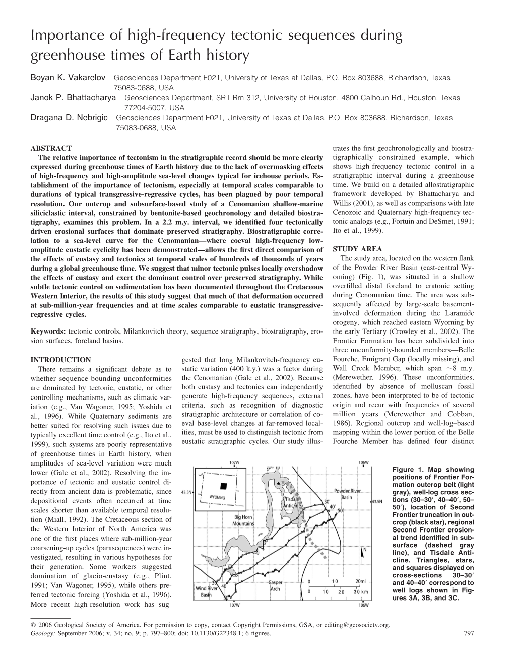 Importance of High-Frequency Tectonic Sequences During Greenhouse Times of Earth History