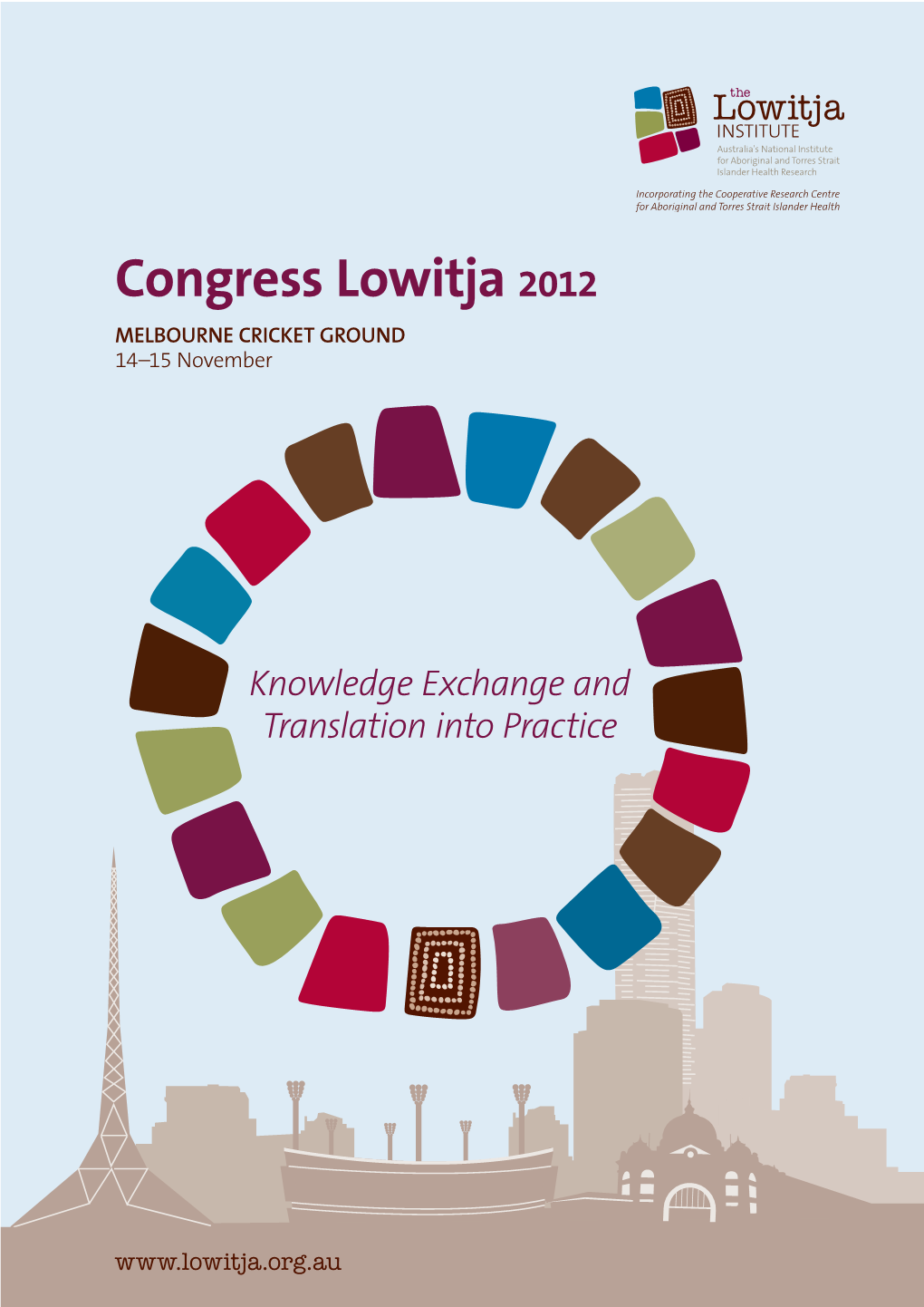 Congress Lowitja 2012 Program