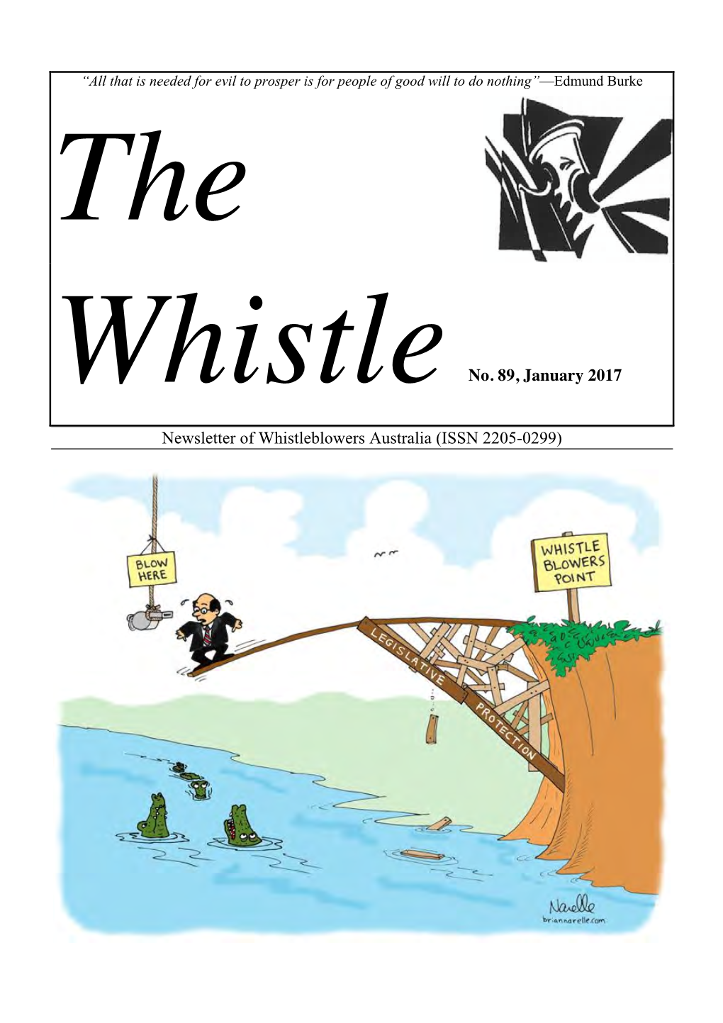 The Whistle, January 2017