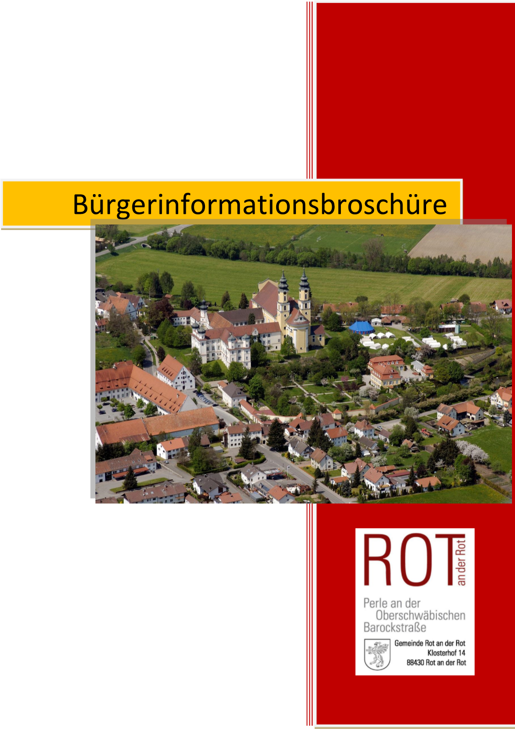 Bürgerinformationsbroschüre