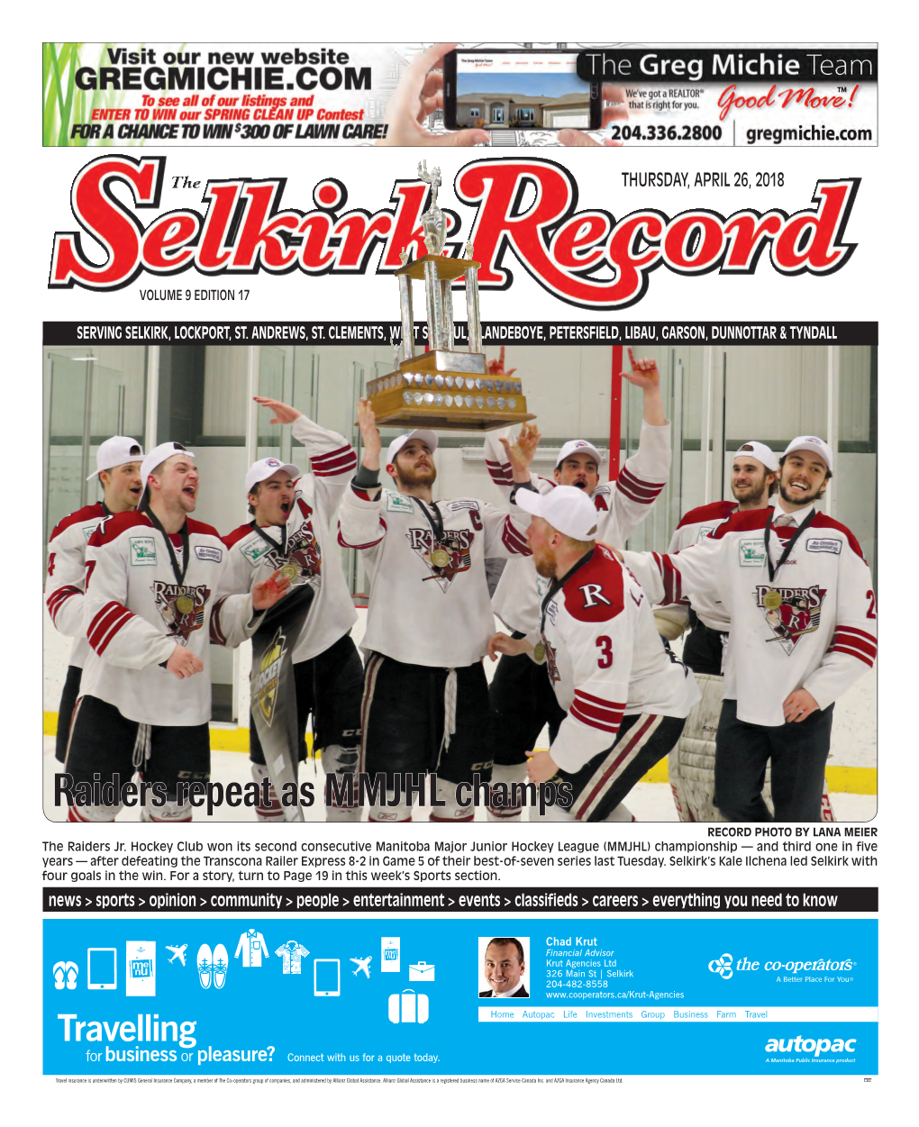 LE Selkirk Record 042618.Indd