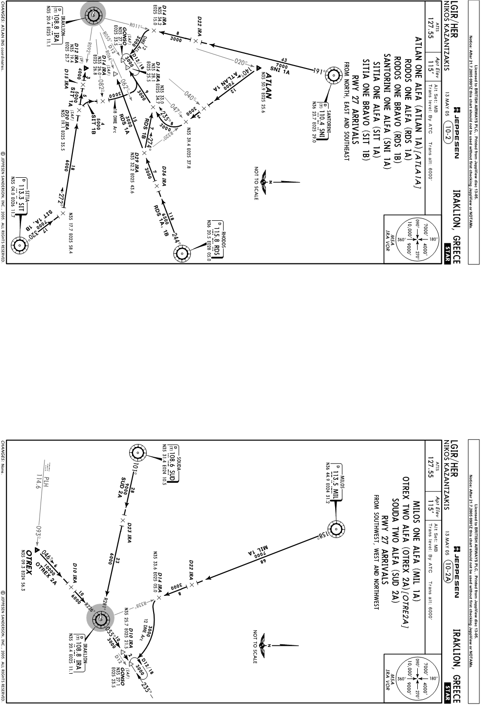 Jeppview : LGIR (14 Charts)