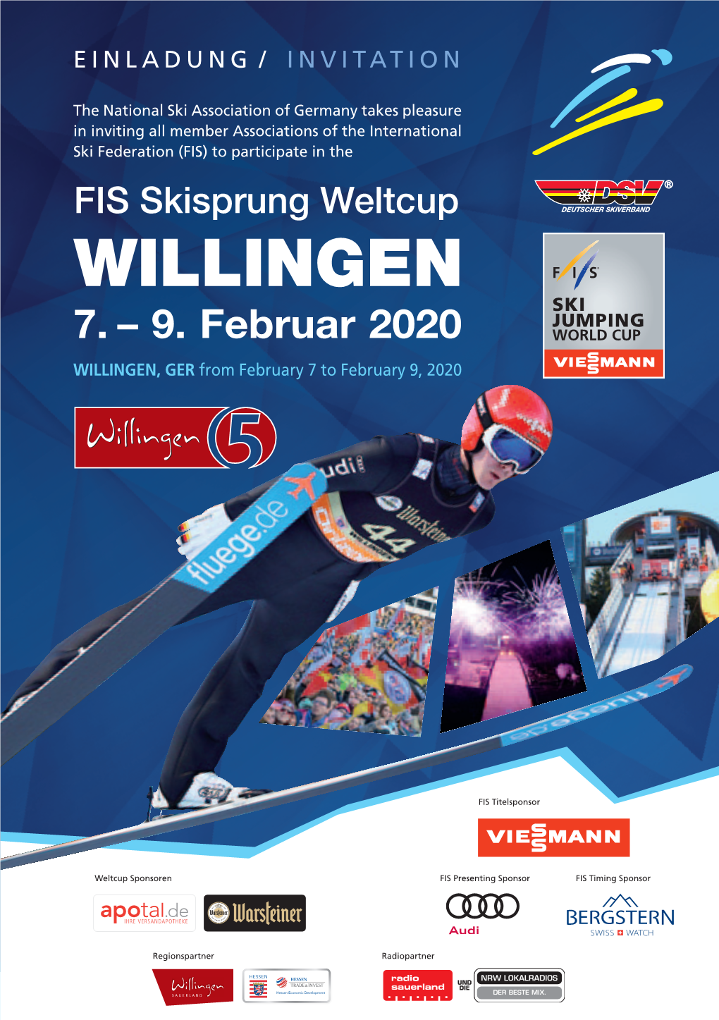 9. Februar 2020 WILLINGEN, GER from February 7 to February 9, 2020