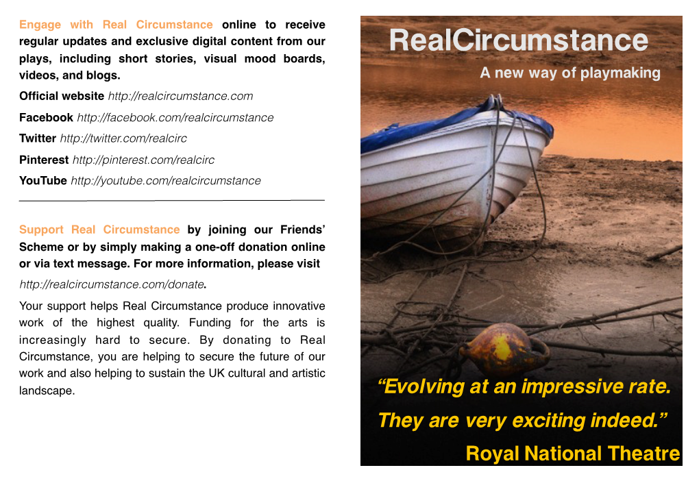 Real Circumstance Company Brochure 2