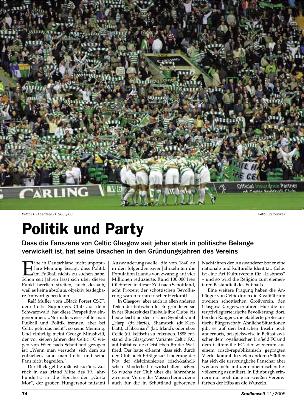 Politik Und Party Noch Intensiver Herausbildete