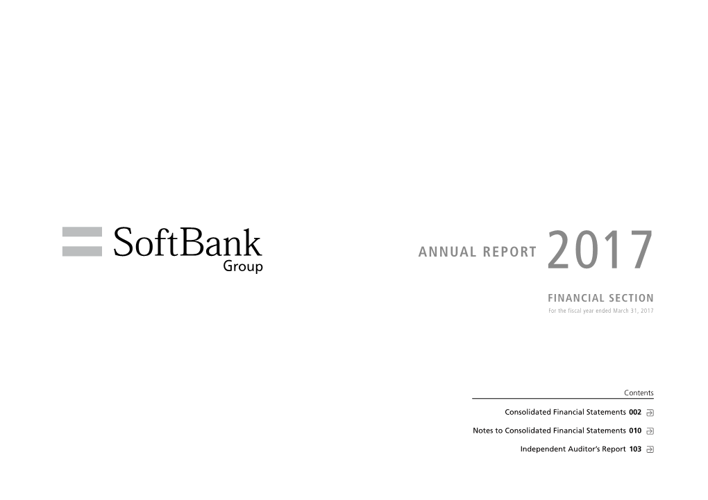 ANNUAL REPORT 2017 Financial Section