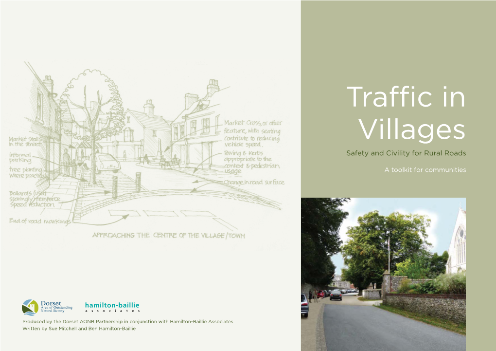 Traffic in Villages Safety and Civility for Rural Roads 1 a Toolkit for Communities