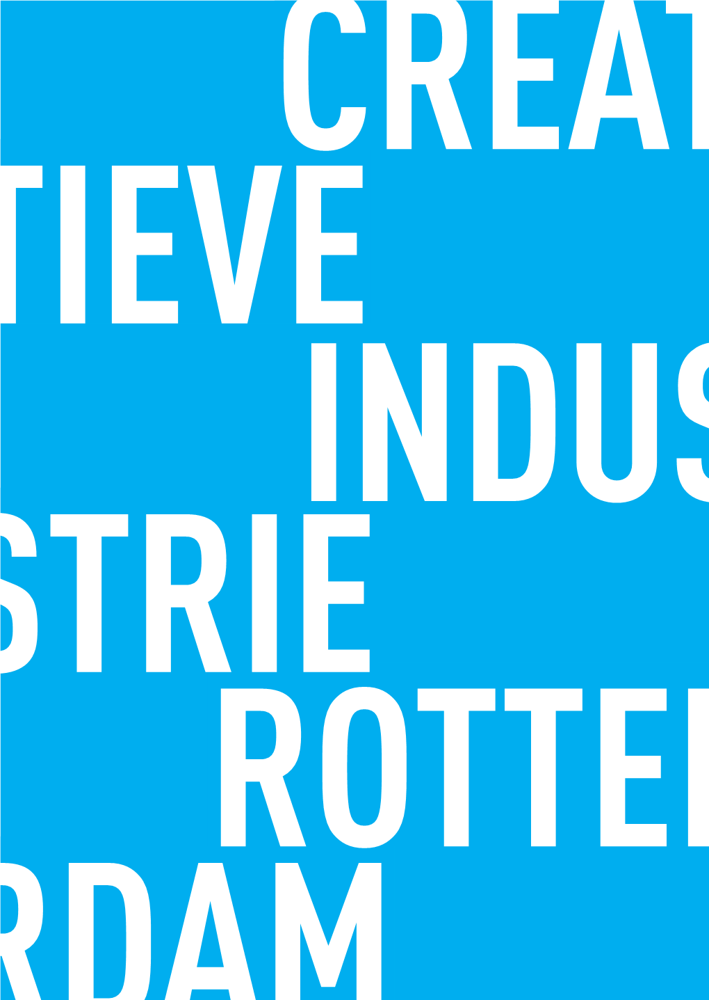 Staalkaart Creatieve Industrie Rotterdam