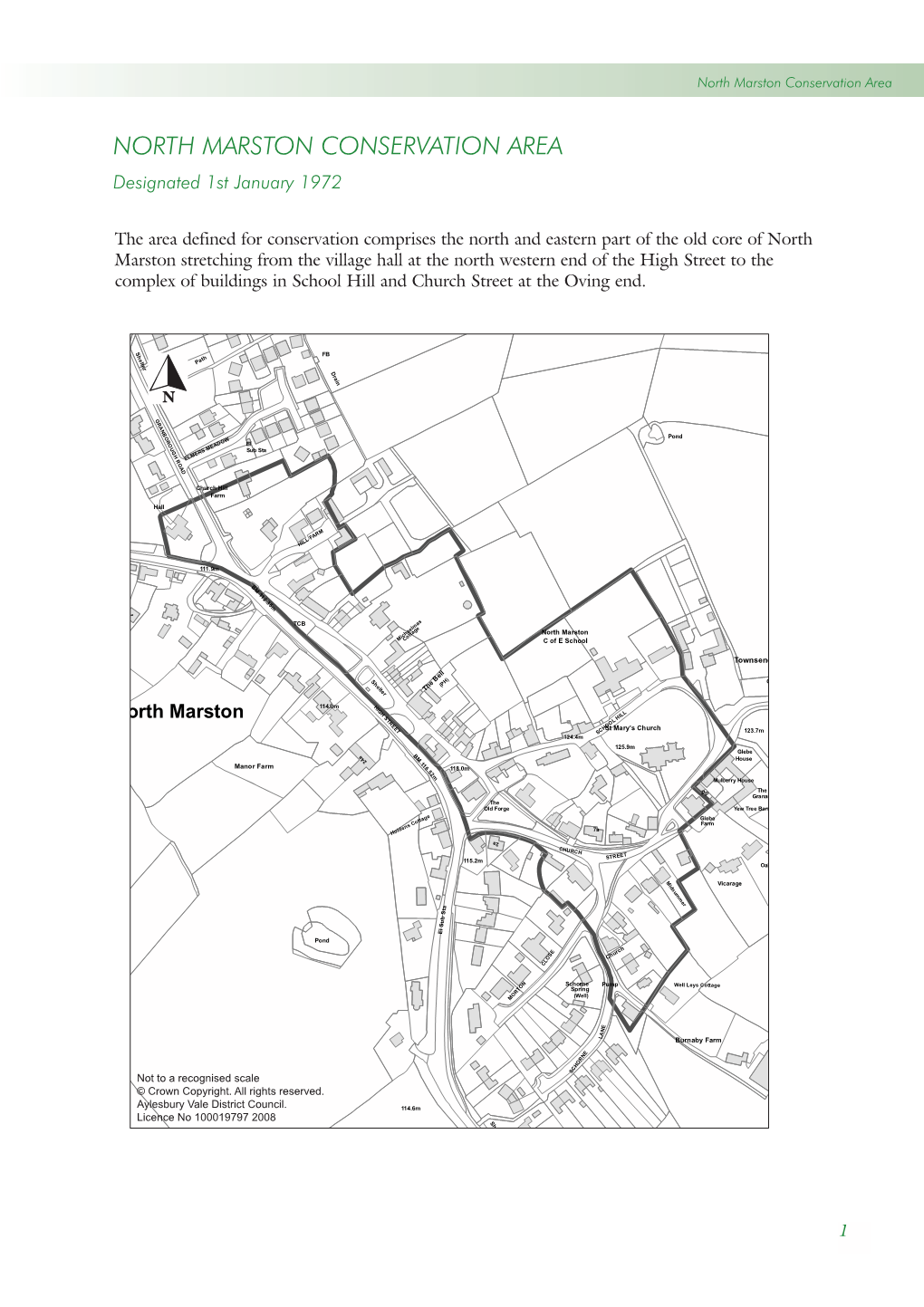 North Marston Conservation Area