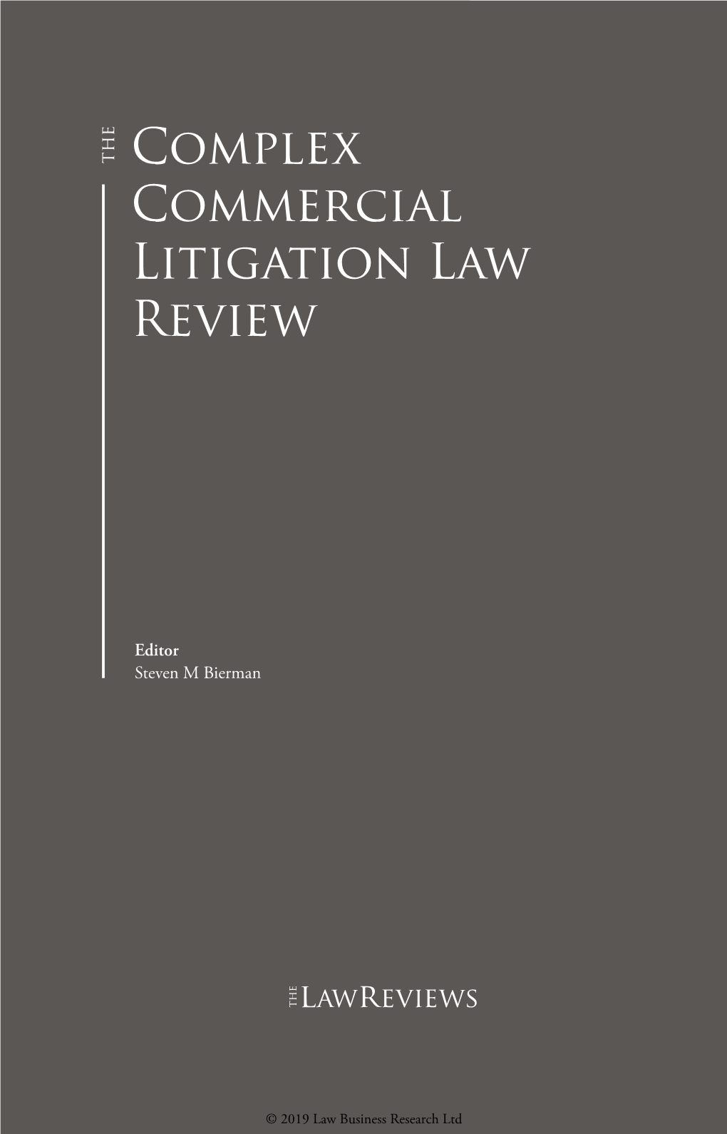 Complex Commercial Litigation Law Review — France