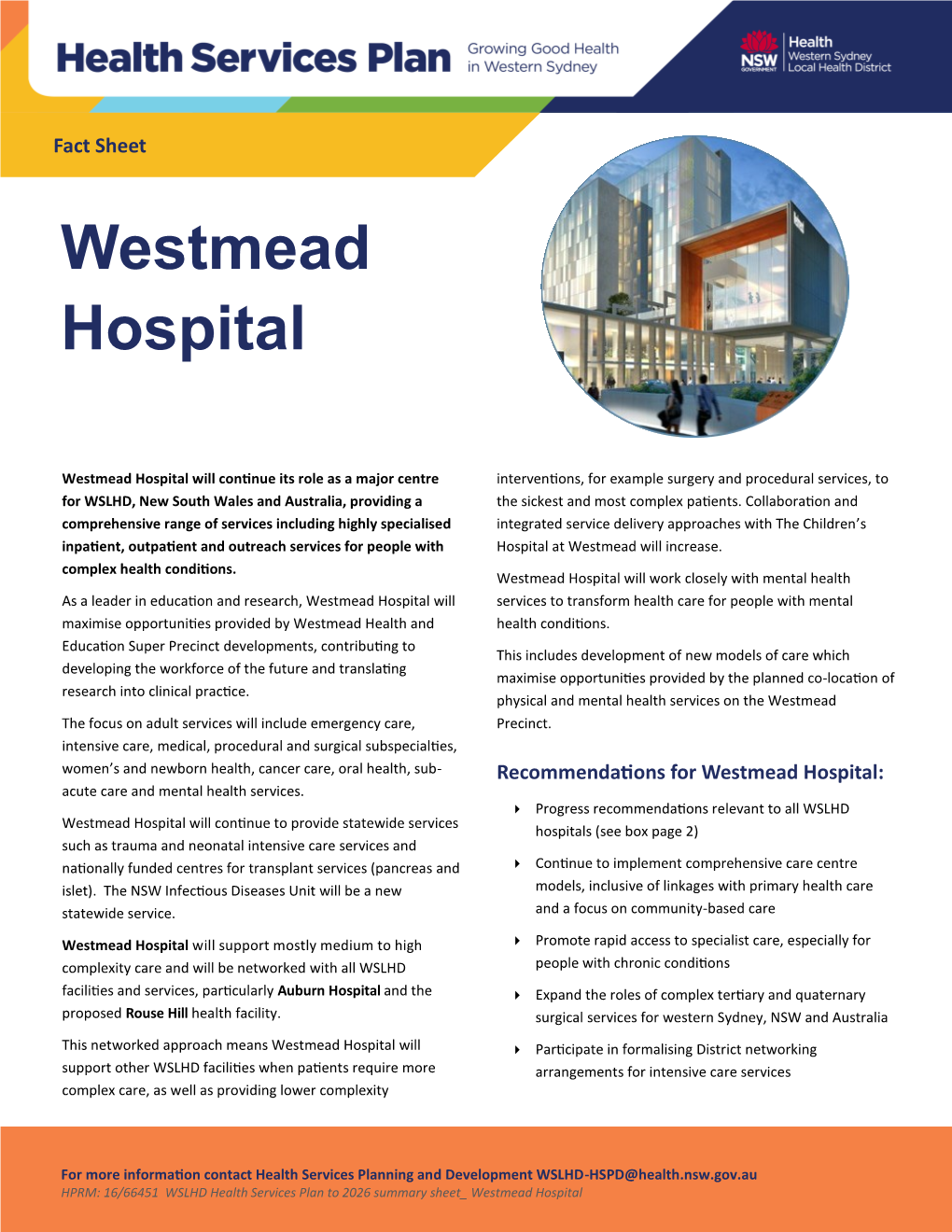 Westmead Hospital [PDF]