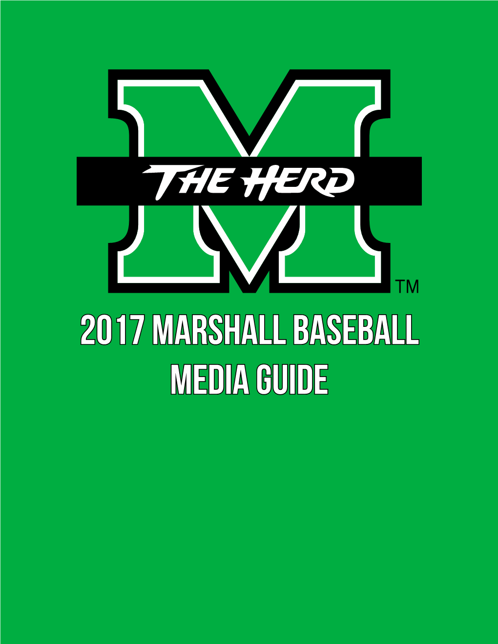 2017 Marshall Baseball Media Guide