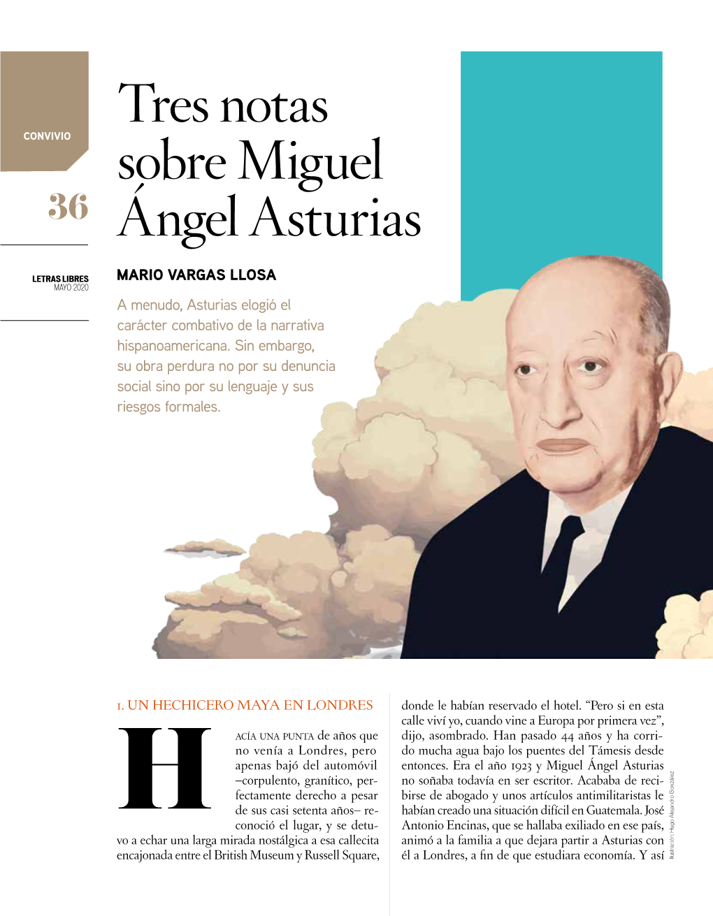 Tres Notas Sobre Miguel Ángel Asturias