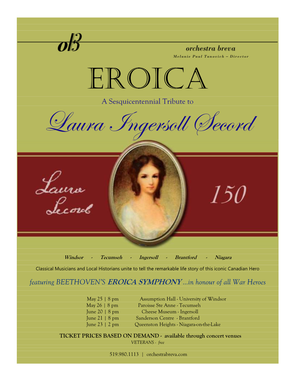 EROICA Laura Ingersoll Secord