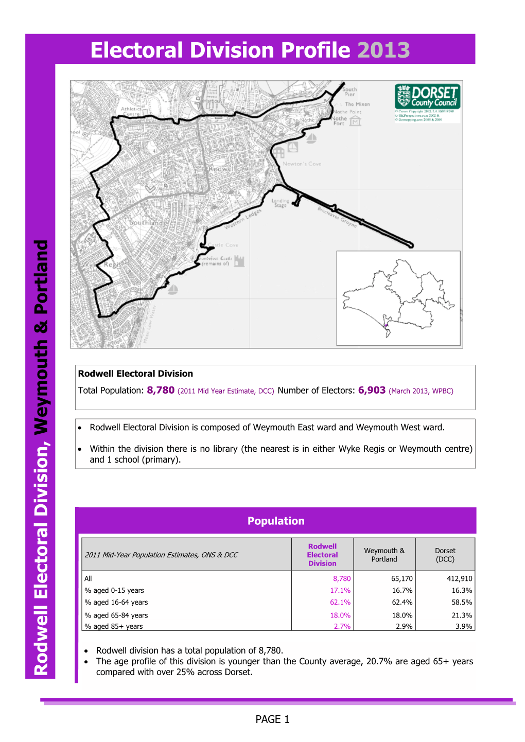 Electoral Division Profile 2013