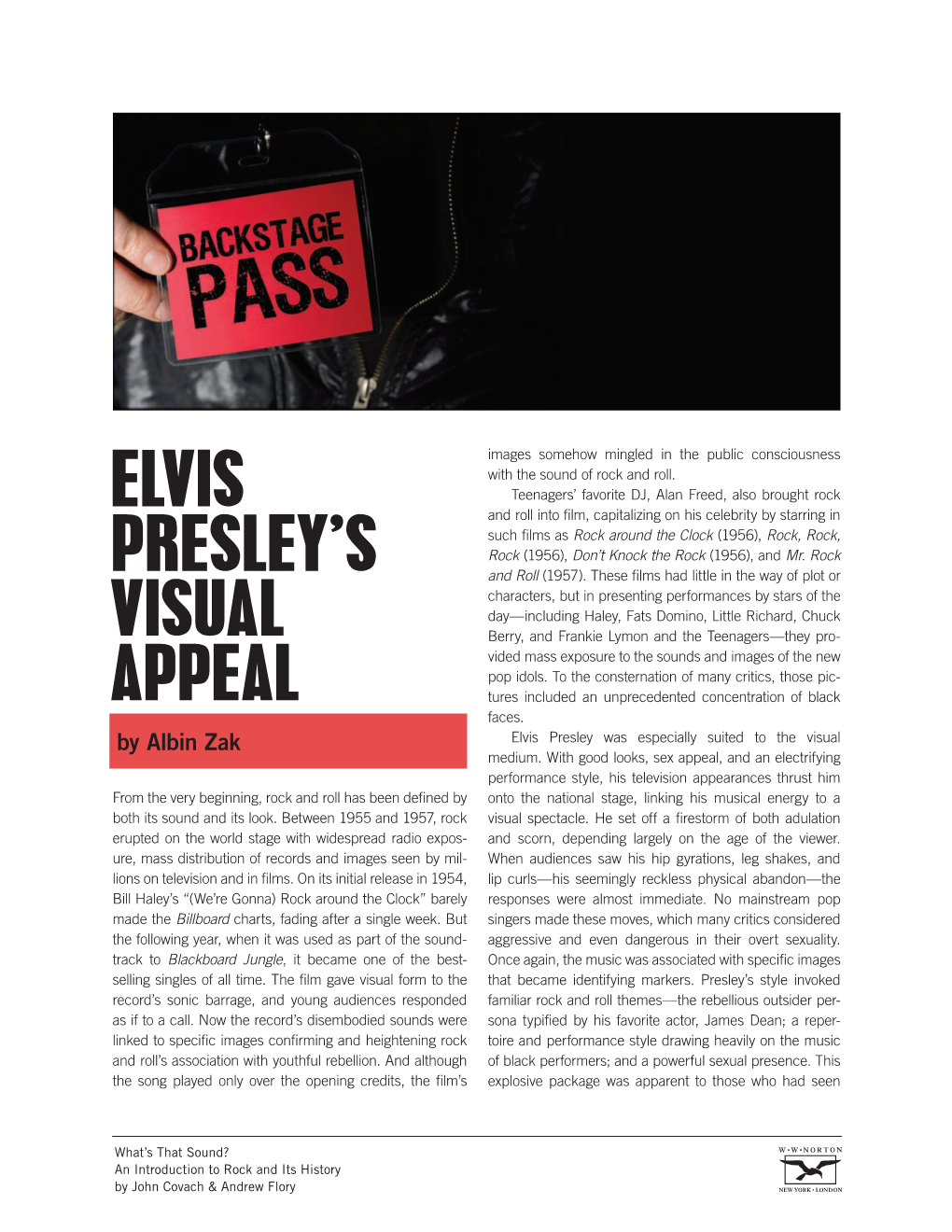 Elvis Presley's Visual Appeal by Albin