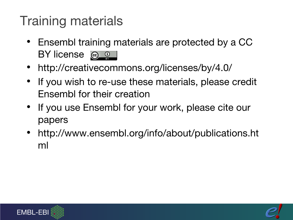 Ensembl Comparative Genomics Resources. Herrero Et Al