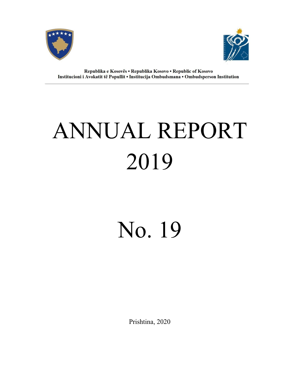 ANNUAL REPORT 2019 No. 19